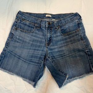 JCrew Cut Off Jean shorts size 27 waist